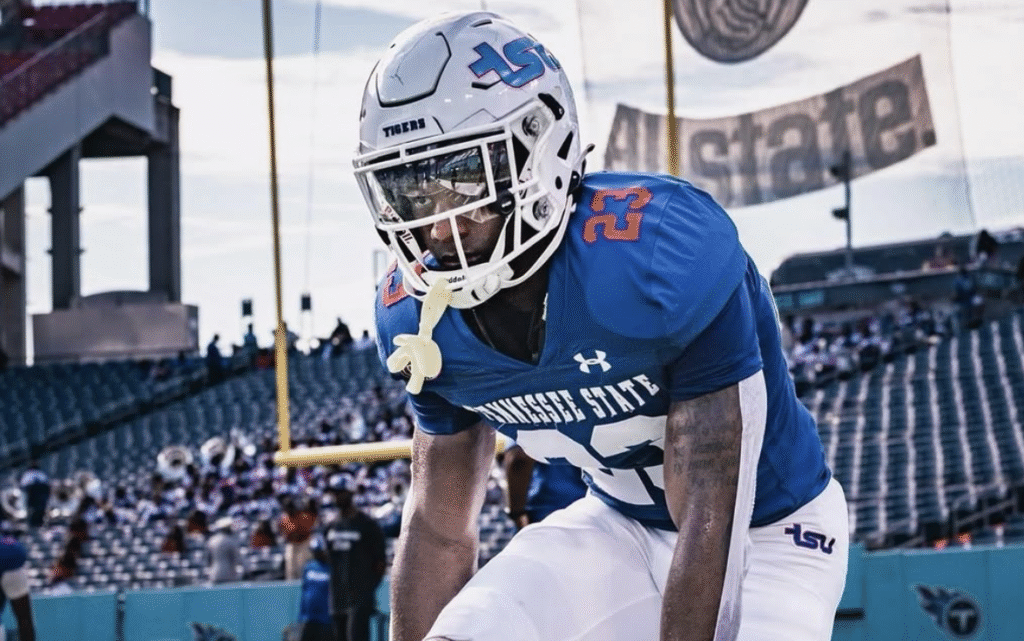 Meet CJ Evans, a top RB prospect from Samford University. Discover his skills and vision as he prepares for the 2026 NFL Draft.